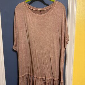 TEE SHIRT DRESS